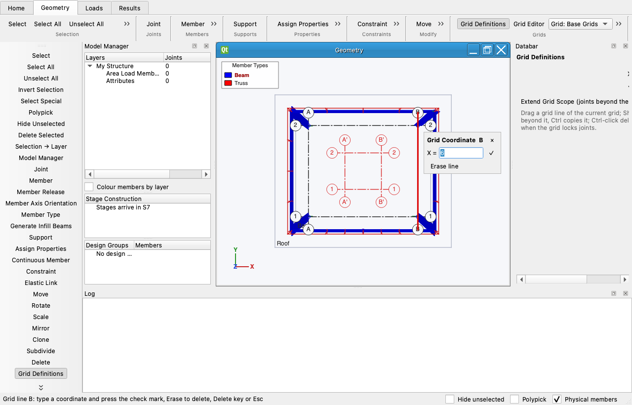 Grid Definitions tool