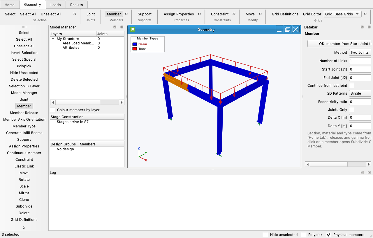 Member tool with its Databar